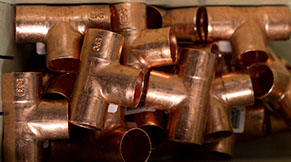 Copper fittings and pipe