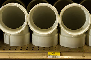PVC drain pipe