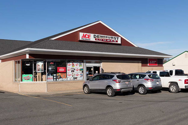 Dewhurst Lumber Ace Hardware Benjamin Moore pint 
